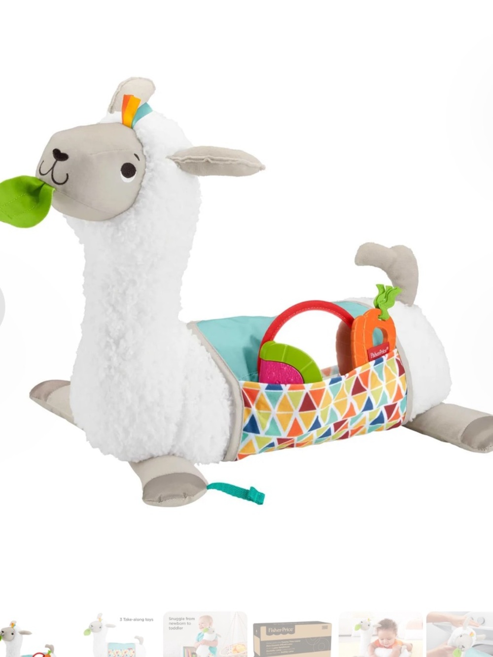 Fisher-Price Tummy Time Llama